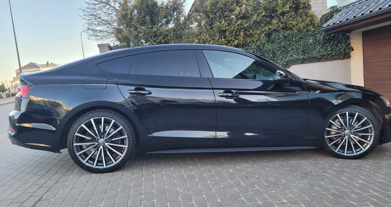 Audi A5 cena 155000 przebieg: 86000, rok produkcji 2019 z Gdańsk małe 211